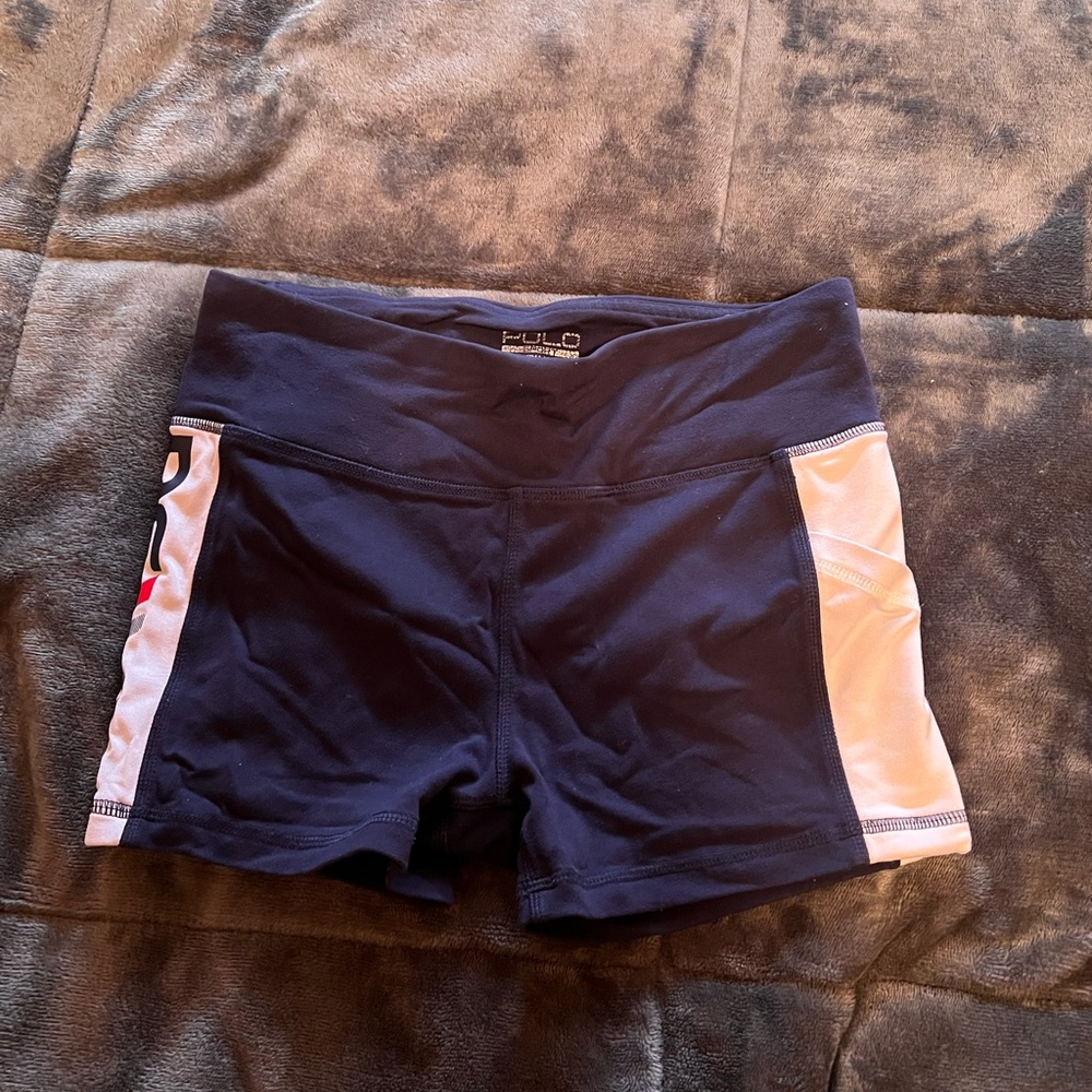 Navy blue polo spandex